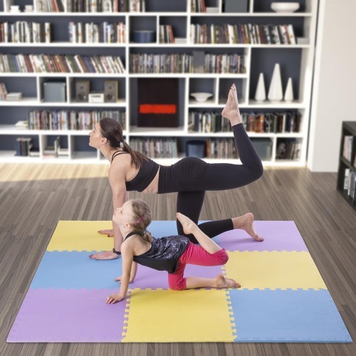 MP10 коврик-пазл multipack 9 элементов 10 мм ONE FITNESS