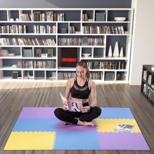 MP10 puzles paklājs multipack 9 daļas 10 mm ONE FITNESS