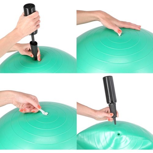 YB01 NEW 65CM PLUM GYM BALL HMS