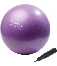 YB02 НОВЫЙ 65 СМ ФИОЛЕТОВЫЙ ГИМНАСТИЧЕСКИЙ МЯЧ HMS