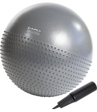 YB03 NEW 65CM GRAY GYM BALL HMS