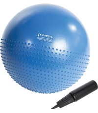 YB03 NEW 55CM NAVY BLUE GYM BALL HMS