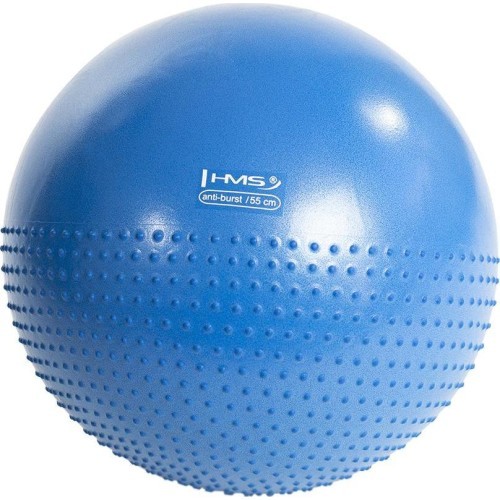 Tumši zila vingrošanas bumba HMS YB03 New 55 cm