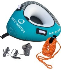 Piepūšamo ūdens atrakciju komplekts Spinera Delta 54, ar sūkni un virvi