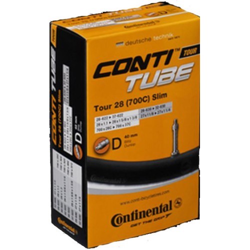 Velosipēda kamera Continental Race 28, 700 x 20/25C, FV 80 mm