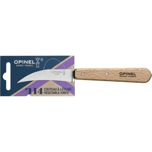 Opinel Natural 114 virtuves nazis dārzeņiem