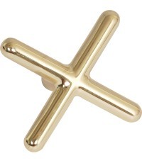 Головка для отдыха X из массивной латуни