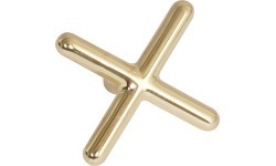 Solid Brass X Rest Head
