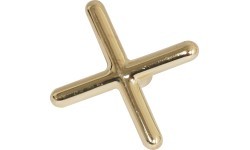 Solid Brass X Rest Head
