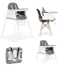 Bērnu barošanas krēsls 3in1 salokāms ECOTOYS