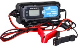 Lādētājs ar LCD displeju, 6V / 12V