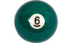 Aramith No.6 single pool ball 57.2mm