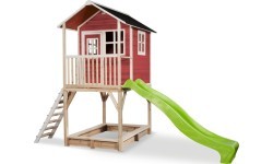 EXIT Loft 700 wooden playhouse - red