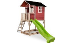 Деревянный игровой домик EXIT Loft 700 - красный