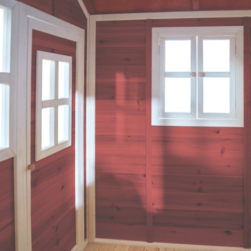 Деревянный игровой домик EXIT Loft 700 - красный