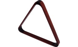 Sarkankoka imitācijas De Luxe biljarda trīsstūris 57,2 mm