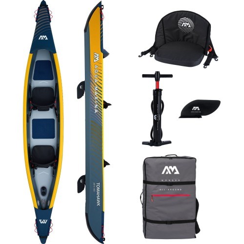 Aqua Marina Tomahawk AIR-K 440 x 78 cm augsta spiediena ātrā kajaks