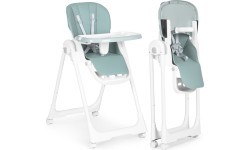 Regulējams barošanas krēsla augstums eko ādas siksnas dubultā paplāte