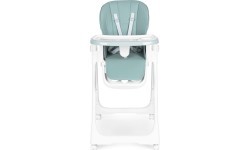 Feeding chair height adjustment eco leather straps double tray