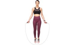 Speed Jump Rope HMS SK60, Black-Red