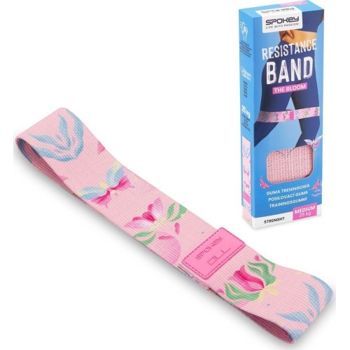 The resistance band medium Spokey THE BLOOM ELASTIC BAND