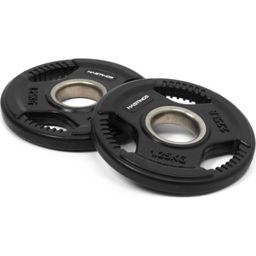 Hastings gumijas Tri-Grip olimpisko svaru disku komplekts 1,25 kg