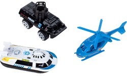 Automašīnu garāža policijas iecirknis 3 līmeņi ar pacēlāju automašīnām + helikopters 74 elementi