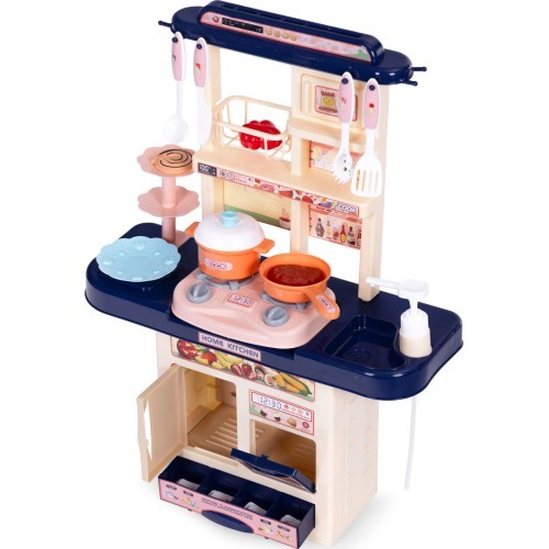 Kids kitchen sounds LED sink 10 accessories