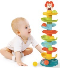 Slaids bumbiņu trase bumbiņu tornis bumbiņu parks +18 mēneši