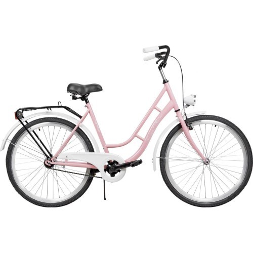Velosipēds AZIMUT Retro 26" 2025 light pink