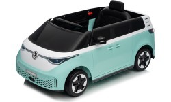 Volkswagen ID BUZZ elektromobilis, zils