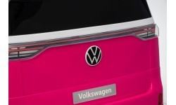Электромобиль Volkswagen ID Buzz, розовый