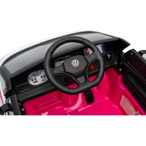 Электромобиль Volkswagen ID Buzz, розовый