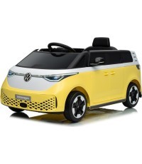 Электромобиль Volkswagen ID. Buzz, жёлтый