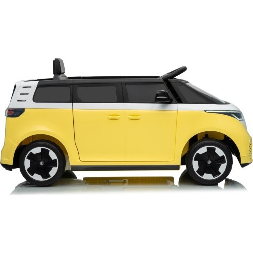 Электромобиль Volkswagen ID. Buzz, жёлтый