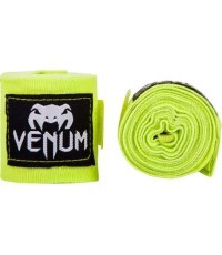 Venum Kontact Boxing Handwraps - 4.5m - Neon Yellow - Fluo yellow