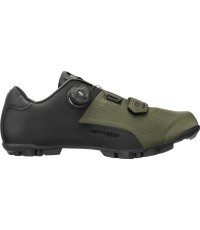 FORCE Virtuoso MTB/Gravel apavi // izmērs: 39 (melni/zaļi)