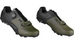 FORCE Virtuoso MTB/Gravel shoes, size 39 (black/green)