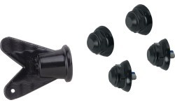 Velosipēdista apavi FORCE MTB Revo 2, melni