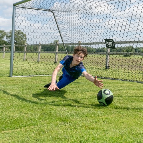 Floor Mounted Aluminium Football Goal EXIT Scala 220x120