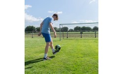 Floor Mounted Aluminium Football Goal EXIT Scala 220x120