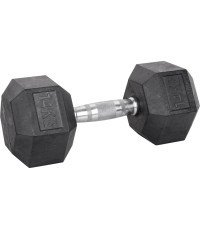 Sešstūra hantele inSPORTline Hexsteel 14 kg
