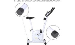 Magnetic Bike One Fitness Rm8740, White