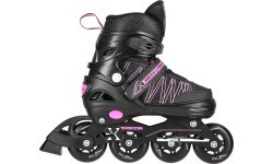 NH11912 2IN1 SKRITUĻSLIDAS/HOKEJA SLIDAS - Black/Blue