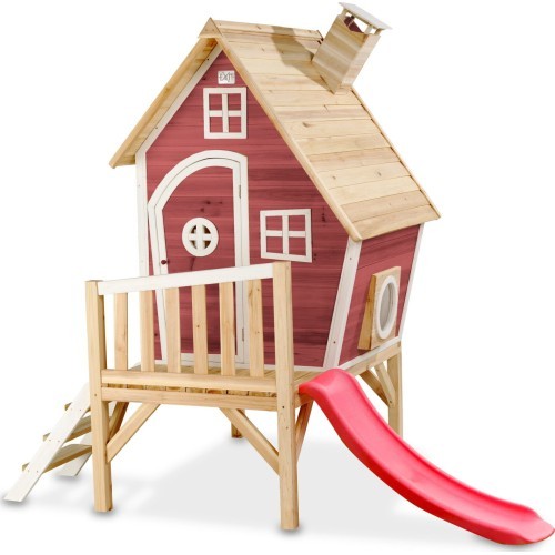 EXIT Fantasia 300 wooden playhouse - red