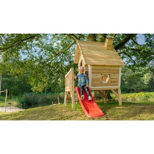 EXIT Fantasia 300 wooden playhouse - red