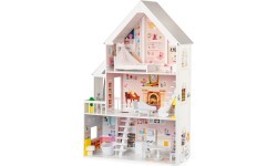 Koka leļļu māja Eco Toys Powder Mansion