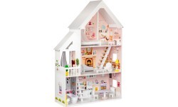 Деревянный кукольный домик Eco Toys Powder Mansion