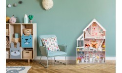 Koka leļļu māja Eco Toys Powder Mansion