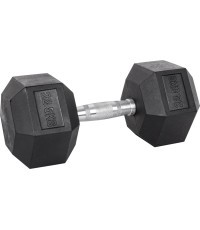 Sešstūra hantele inSPORTline Hexsteel 22,5 kg